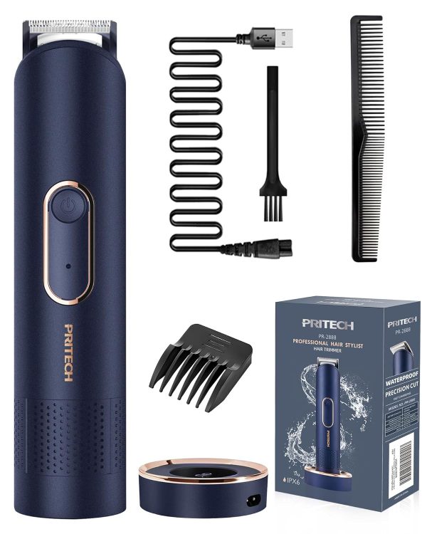 Recortadora de Barba Impermeable para Hombres: Afeitado Seguro y Preciso
