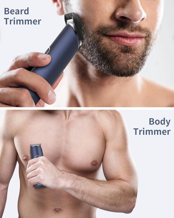 Recortadora de Barba Impermeable para Hombres: Afeitado Seguro y Preciso - Image 2